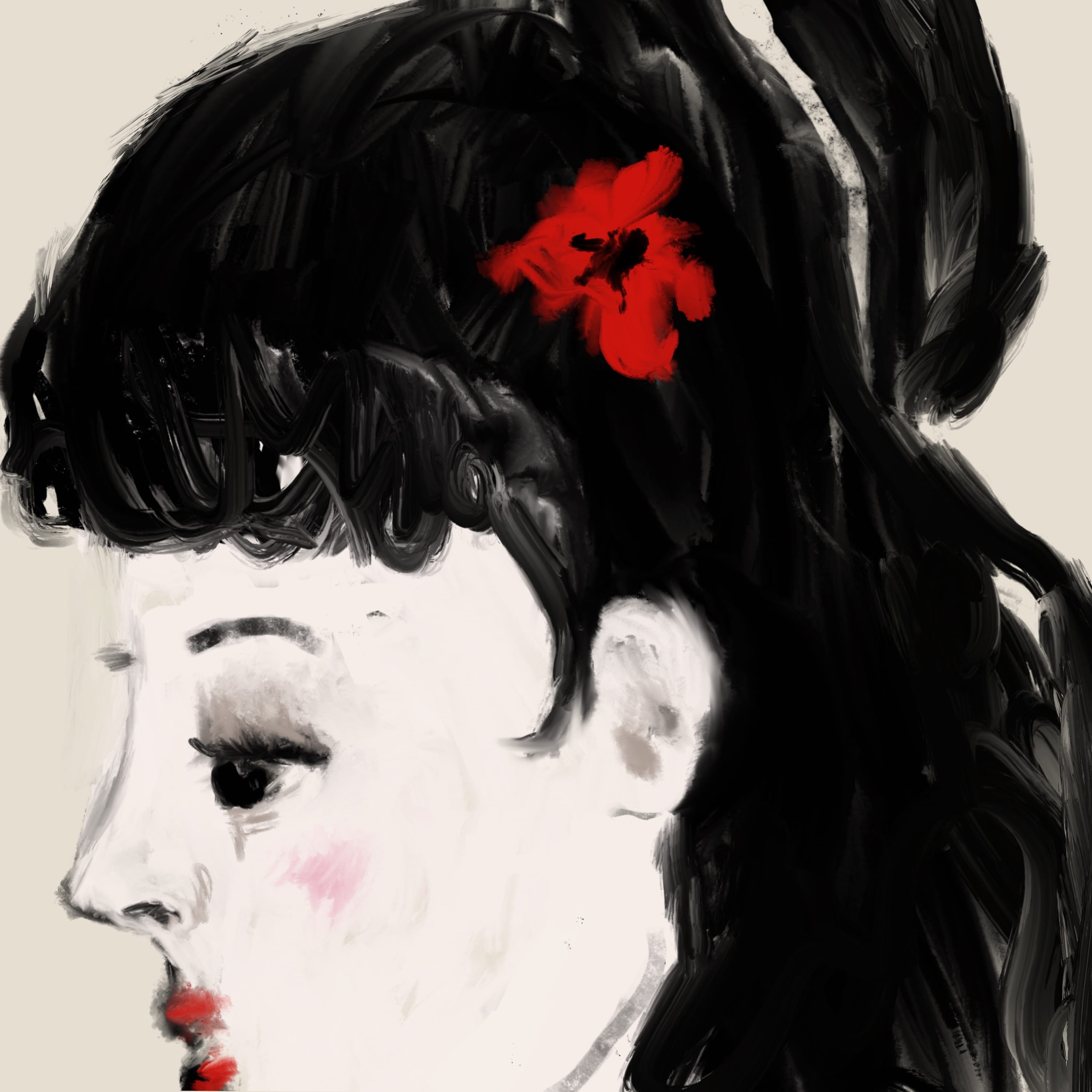 Illustration Isabelle Brouillette, chanson Laetitia, 2025